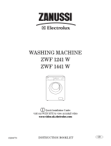 Zanussi ZWF 1241 W User manual