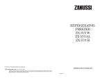 Zanussi ZX 57/3 SA User manual