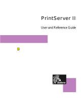 Zebra Technologies PrintServer User manual