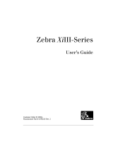 Zebra XiIII Series User manual