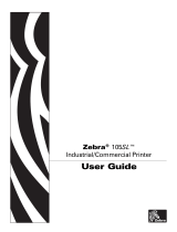 Zebra 105 SL User manual