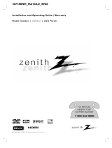 Zenith DVB612 User manual