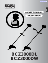 Zenoah BCZ3000DW User manual