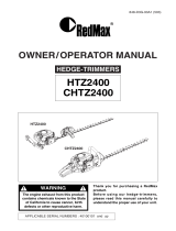 Zenoah CHTZ2400 User manual