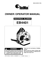 Zenoah EB4401 User manual