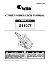 Zenoah G3100T User manual