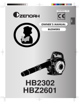 Zenoah KOMAT'SU HBZ2601 User manual