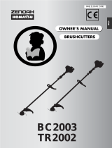 Zenoah TR2002 User manual