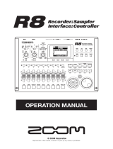 Zoom R8 Interface Owner's manual