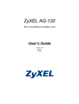 ZyXEL 802.11a/g User manual