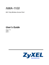 ZyXEL Communications NWA-1100 User manual