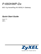 ZyXEL Communications 802.11g User manual
