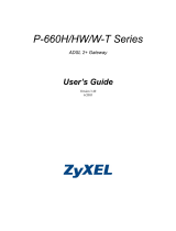 ZyXEL Communications P-660HW-T1 User manual