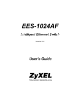 ZyXEL EES-1024AF User manual