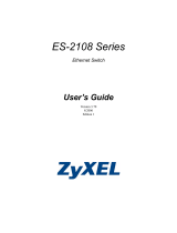 ZyXEL ES-2108 Series Owner's manual