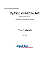 ZyXEL G-162 User manual