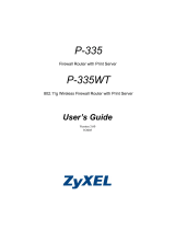 ZyXEL P-335WT User manual