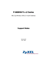 ZyXEL Communications P-660HW-Tx User manual