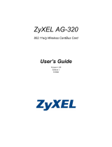 ZyXEL AG-320 User manual