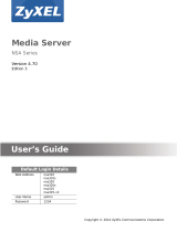 ZyXEL NSA310 User manual