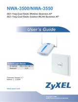 ZyXEL NWA3550 User manual