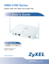 ZyXEL Communications NWA-3160 User manual