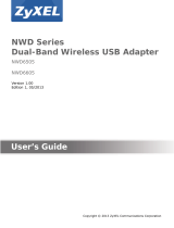 ZyXEL NWD6505 User manual
