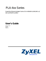 ZyXEL PLA-470 V2 User manual