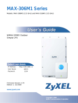 ZyXEL MAX-306M1 User manual