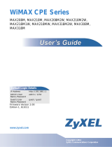 ZyXEL MAX208M2W SERIES User manual