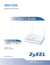 ZyXEL WAP3205 User manual