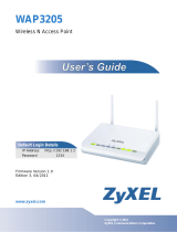 ZyXEL WAP3205 User manual