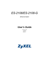 ZyXEL Communications ES-2108-G User manual