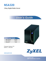 ZyXEL nsa320 User manual
