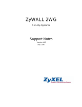 ZyXEL 2WG User manual