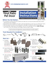 Ideal Pet 80VPPXLW Installation guide