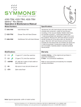 Symmons 4303 Installation guide