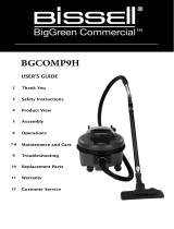 Bissell Commercial BGCOMP9H User manual