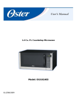 Oster OGG61403B User manual