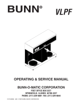 Bunn 07400.0005 User guide