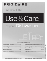 Frigidaire Dishwasher Owner's manual