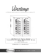 Vinotemp VT-48TSSM-2Z User guide