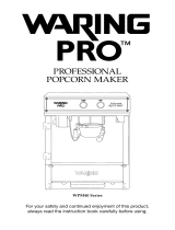 Waring Pro WPM40TR User guide