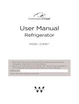 commercial cool CCR40WBR User manual