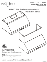 Cavaliere AP238-PS81-30 Operating instructions