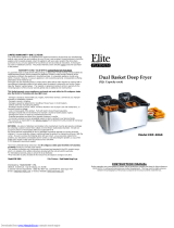 Elite Gourmet EDF-3500 User manual