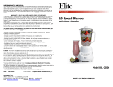 Elite EBL-2000GBL User manual