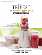 Tribest Personal Blender PB-250 User guide