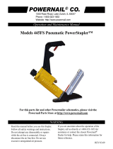 POWERNAIL 445FSFLEXPRW User guide