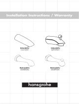 Hansgrohe 06088830 Operating instructions